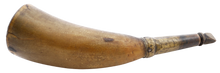 AMERICAN REVOLUTIONARY WAR PRIMING HORN, C.1775-80