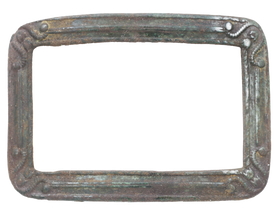 COLONIAL AMERICAN SHOE BUCKLE C.1752-77