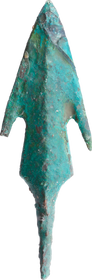 EUROPEAN BRONZE ARROWHEAD C.1200-700 BC