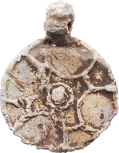 ENGLISH PILGRIM’S CHRISTIAN BADGE, 14TH-15TH CENTURY AD