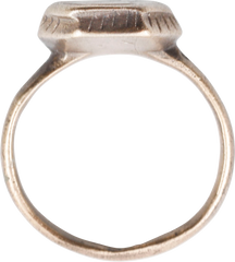 MEDIEVAL MYSTIC RING, 12TH-14TH CENTURY, SIZE 6 ½ - Fagan Arms