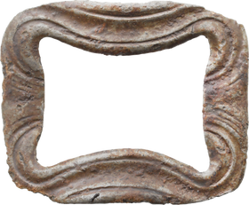 COLONIAL AMERICAN SHOE BUCKLE 18TH CENTURY
