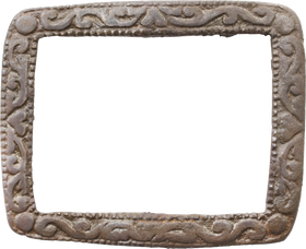 COLONIAL AMERICAN SHOE BUCKLE C.1752-77