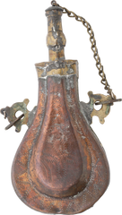 OTTOMAN POWDER FLASK, 19TH CENTURY - Fagan Arms