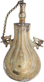 OTTOMAN POWDER FLASK, 19TH CENTURY