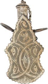 OTTOMAN POWDER FLASK, 19TH CENTURY