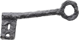 MEDIEVAL DOOR OR CHEST KEY C.1200-1400 AD