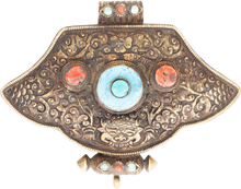 TIBETAN MONK’S PRAYER CASE PECTORAL
