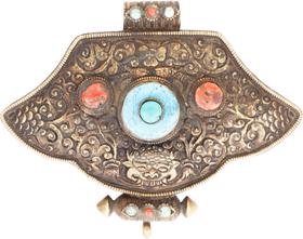 TIBETAN MONK’S PRAYER CASE PECTORAL