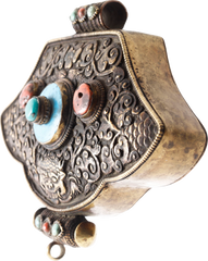 TIBETAN MONK’S PRAYER CASE PECTORAL - Fagan Arms