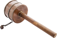 TIBETAN PRAYER WHEEL, 17TH-19TH CENTURY - Fagan Arms