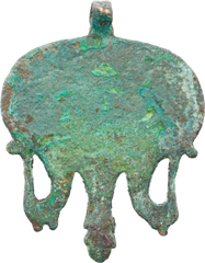 LATE GOTHIC EUROPEAN KNIGHT’S BRIDLE PENDANT 15TH-16TH CENTURY. - Fagan Arms
