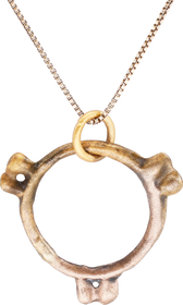 CELTIC PROSPERITY RING NECKLACE, C.300-100 BC