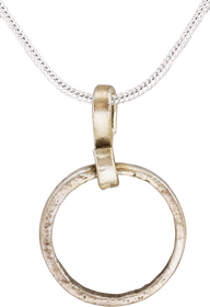 VIKING BEARD RING NECKLACE, 9TH-11TH CENTURY