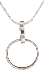 VIKING BEARD RING NECKLACE, 9TH-11TH CENTURY