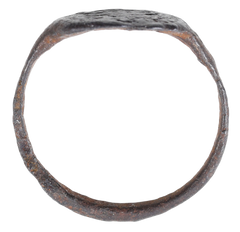 ROMAN CHRISTIAN RING C.300-600 AD, SIZE 8 ¼ - Fagan Arms