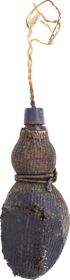 JAPANESE POWDER FLASK FOR TANEGASHIMA MATCHLOCK, 17TH-18TH CENTURY