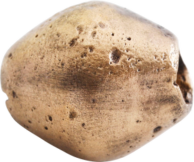 VIKING GILT BRONZE BEAD, 866-1067 AD