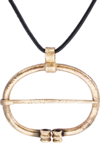 FINE VIKING PROTECTIVE BROOCH, 850-1050 AD