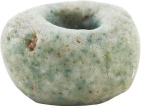 VIKING GREEN CERAMIC BEAD 8TH-11TH CENTURY