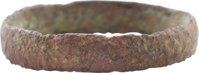VIKING WEDDING RING, 850-1050 AD, SIZE 8 ¾