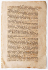 ACTUAL PAGE PRINTED BY BENJAMIN FRANKLIN IN 1752