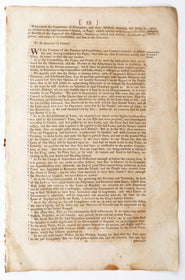 ACTUAL PAGE PRINTED BY BENJAMIN FRANKLIN IN 1752