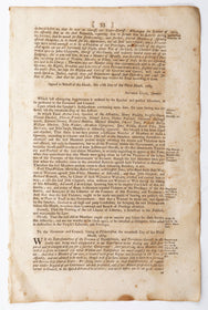 ACTUAL PAGE PRINTED BY BENJAMIN FRANKLIN IN 1752