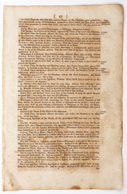 ACTUAL PAGE PRINTED BY BENJAMIN FRANKLIN IN 1752