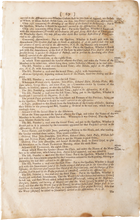 ACTUAL PAGE PRINTED BY BENJAMIN FRANKLIN IN 1752