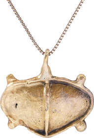 SCANDINAVIAN HEART PENDANT NECKLACE, 12TH-13TH CENTURY AD