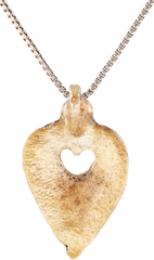 FINE VIKING HEART PENDANT NECKLACE, 9TH-11TH CENTURY AD - Fagan Arms