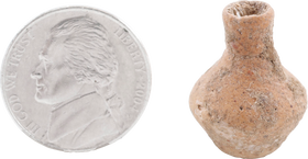 EGYPTIAN MINIATURE FUNERARY VESSEL C.30BC-4TH CENTURY AD