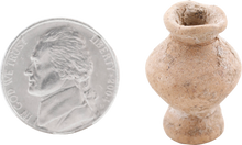 EGYPTIAN MINIATURE FUNERARY VESSEL C.30BC-4TH CENTURY AD