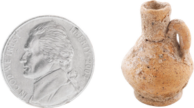 EGYPTIAN MINIATURE FUNERARY VESSEL C.30BC-4TH CENTURY AD