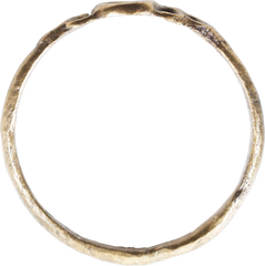 EUROPEAN BETROTHAL RING 16TH-17TH CENTURY, SIZE 4