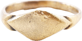 EUROPEAN BETROTHAL RING C.1600-1700, SIZE 9 3/4