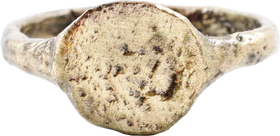 MEDIEVAL EUROPEAN RING C.800-1100 AD, SIZE 10 1/2