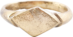 MEDIEVAL EUROPEAN RING 9TH-11TH CENTURY AD, SIZE 9 ½