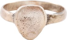 VIKING WOMAN WARRIOR’S HEART RING 850-1050 AD, SIZE 9 ¾