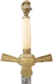 CIVIL WAR MILITIA SWORD, C.1840-50