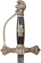 KNIGHT’S TEMPLAR SWORD, EARLY 20TH CENTURY