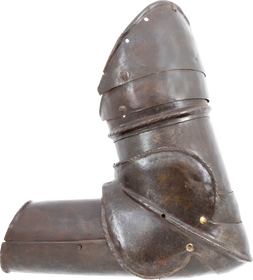 GERMAN ARMOR FOR THE LEFT ARM C.1560-80