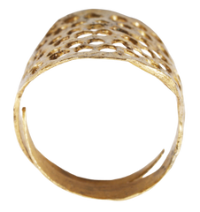 FINE VIKING SHIELD RING 900-1050 AD, SIZE 11 - Fagan Arms