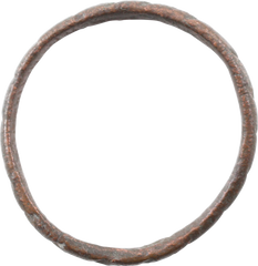 MEDIEVAL EUROPEAN WEDDING RING C.1200-1500 AD, SIZE 9 ¼ - Fagan Arms