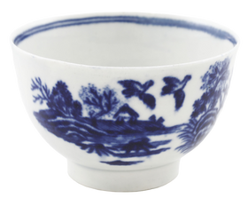 WORCESTER TEA BOWL C.1770-83