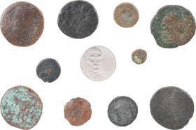 ROMAN COINS 1ST-10TH CENTURY AD
