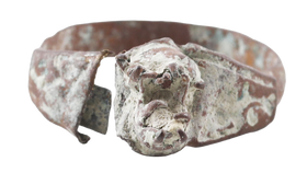 COLONIAL AMERICAN WOMAN’S RING C.1750