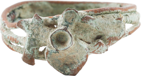 COLONIAL AMERICAN LADY’S RING, SIZE 7 ¼