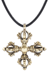 TIBETAN VAJRA NECKLACE 20TH CENTURY - Fagan Arms